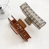 Wholesale Pc Handmade Square Shark Clip Women's Hair Accessories Simple Geometric Style