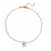 Wholesale Pearl Butterfly Pendant Necklace