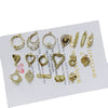 Wholesale Pearl Diamond Jewelry Accessories With Peach Heart Shape And Electroplating Treatment For Earrings And Necklace