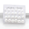 Wholesale Pearl Earrings With Large And Small Pearl Rows Alloy Material Electroplating Treatment