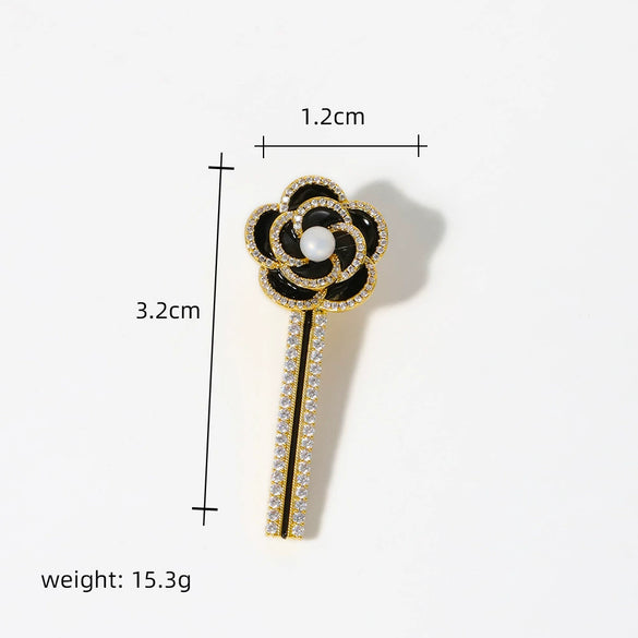Wholesale Pearl Hairpin Original Geometric Design Electroplated Female Hair Accessories