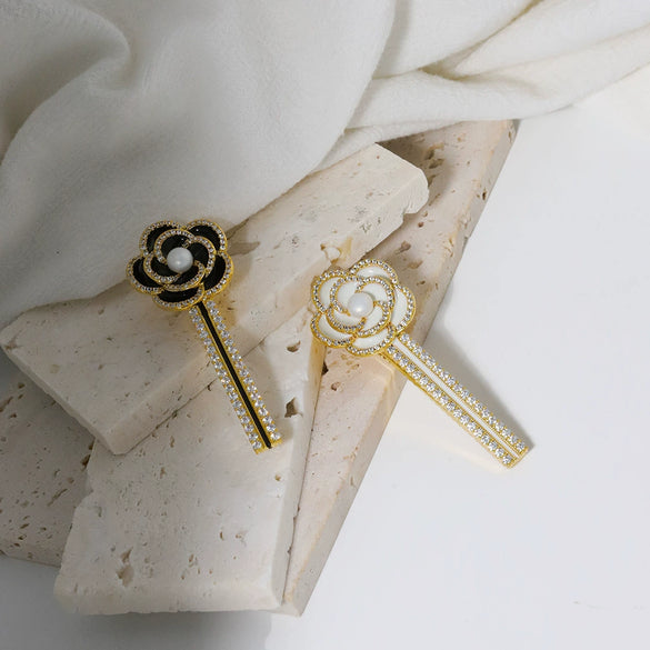 Wholesale Pearl Hairpin Original Geometric Design Electroplated Female Hair Accessories