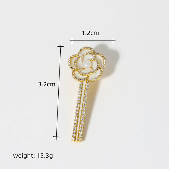 Wholesale Pearl Hairpin Original Geometric Design Electroplated Female Hair Accessories