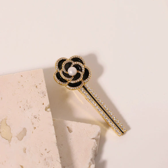 Wholesale Pearl Hairpin Original Geometric Design Electroplated Female Hair Accessories