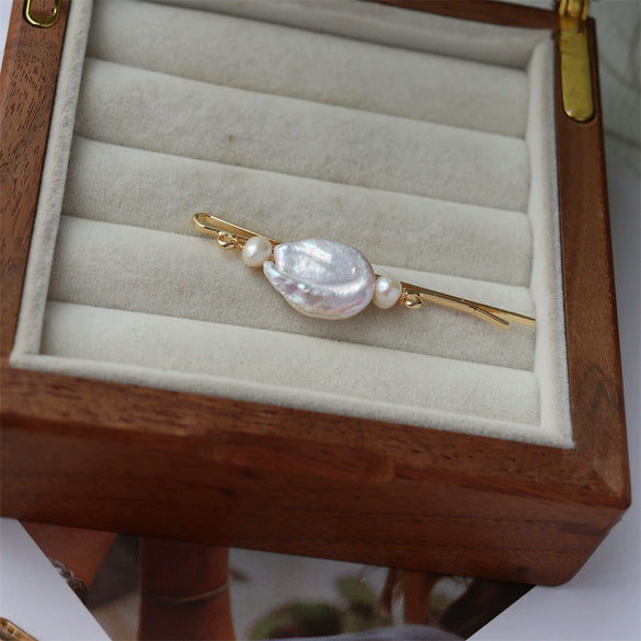 Wholesale Pearl Hairpin Retro Elegant Pastoral Style Weave Design