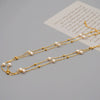 Wholesale Pearl Long Necklace Geometric Style Handmade