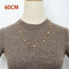 Wholesale Pearl Long Necklace Geometric Style Handmade