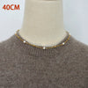 Wholesale Pearl Long Necklace Geometric Style Handmade