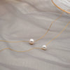 Wholesale Pearl Necklace Geometric Retro Design Electroplating For Women