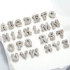 Wholesale Pendant Accessories Copper Plated 18K Real Gold Micro Inlaid English Letters Style