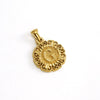 Wholesale Pendant Accessories Stainless Steel Embossed English Letter Number Text Electroplating For Women