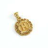 Wholesale Pendant Accessories Stainless Steel Embossed English Letter Number Text Electroplating For Women