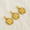 Wholesale Pendant Accessories Stainless Steel Embossed English Letter Number Text Electroplating For Women