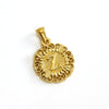 Wholesale Pendant Accessories Stainless Steel Embossed English Letter Number Text Electroplating For Women