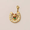 Wholesale Pendant Bag Chain Stainless Steel Geometric Pattern Furnace Vacuum Plated 18K Gold Color