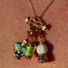 Wholesale Pendant Bag Chain Stainless Steel Geometric Pattern Furnace Vacuum Plated 18K Gold Color