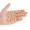 Wholesale Pendant Clavicle Chain Copper Gold Plated Letter Shape Versatile Style