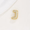 Wholesale Pendant Clavicle Chain Copper Gold Plated Letter Shape Versatile Style