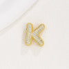 Wholesale Pendant Clavicle Chain Copper Gold Plated Letter Shape Versatile Style