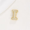 Wholesale Pendant Clavicle Chain Copper Gold Plated Letter Shape Versatile Style