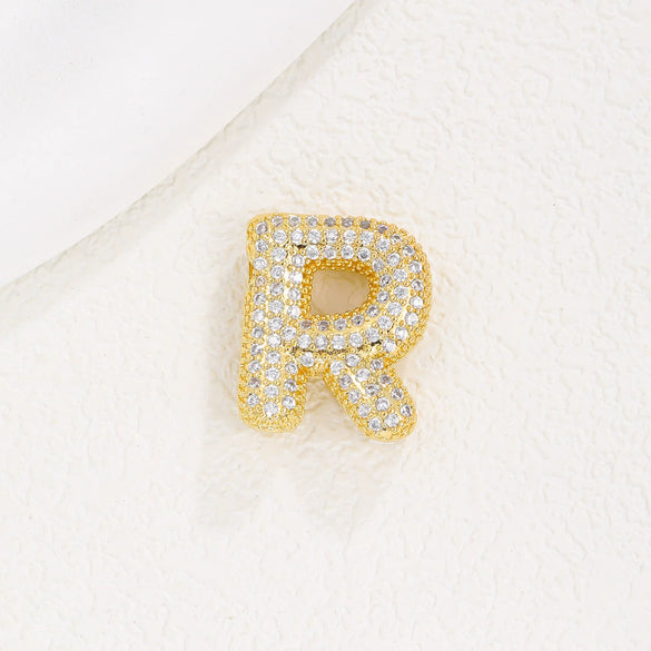 Wholesale Pendant Clavicle Chain Copper Gold Plated Letter Shape Versatile Style