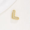 Wholesale Pendant Clavicle Chain Copper Gold Plated Letter Shape Versatile Style