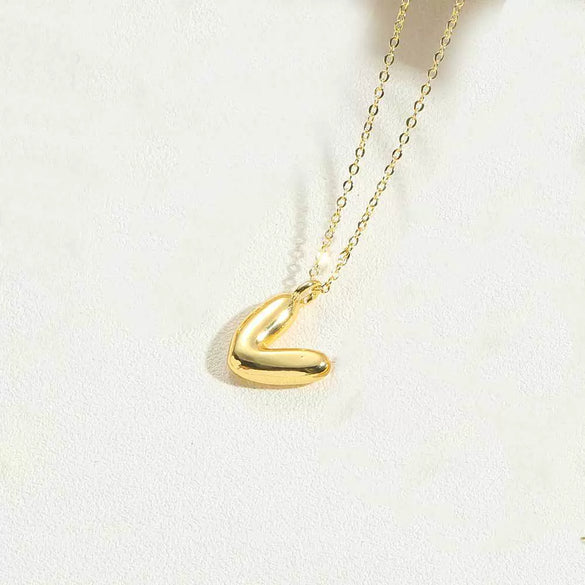 Wholesale Pendant Clavicle Chain Necklace Copper Electroplated With Letters Numbers Text Style For Women