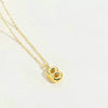 Wholesale Pendant Clavicle Chain Necklace Copper Electroplated With Letters Numbers Text Style For Women