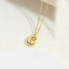 Wholesale Pendant Clavicle Chain Necklace Copper Electroplated With Letters Numbers Text Style For Women