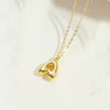 Wholesale Pendant Clavicle Chain Necklace Copper Electroplated With Letters Numbers Text Style For Women