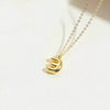 Wholesale Pendant Clavicle Chain Necklace Copper Electroplated With Letters Numbers Text Style For Women