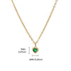 Wholesale Pendant Clavicle Chain Stainless Steel Heart Shaped Electroplating With Letters Numbers Text Pattern Unisex