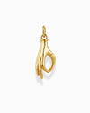 Wholesale Pendant Conch Fish Style Copper 18K Gold Color Furnace Vacuum Plating