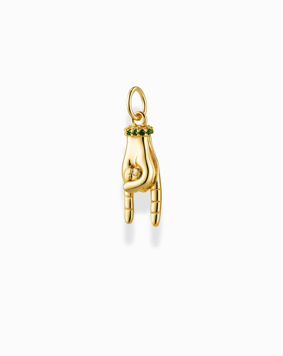 Wholesale Pendant Conch Fish Style Copper 18K Gold Color Furnace Vacuum Plating