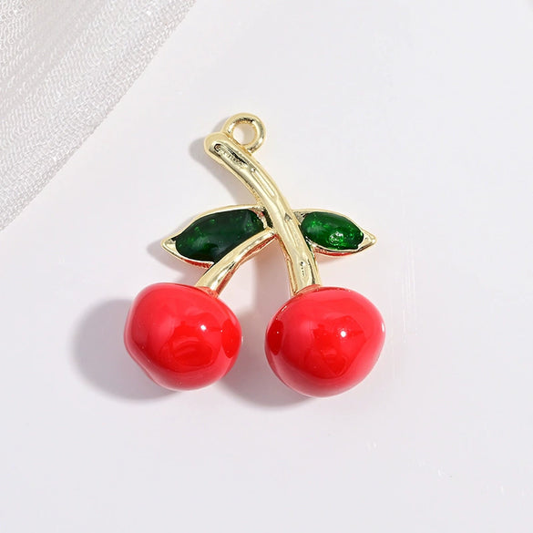 Wholesale Pendant Copper Fruit Shape Dripping Oil Minimalist Style