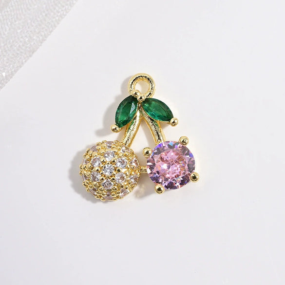 Wholesale Pendant Copper Fruit Shape Dripping Oil Minimalist Style