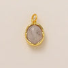 Wholesale Pendant Copper Stainless Steel Geometric Electroplating Unisex Natural Stone Diy