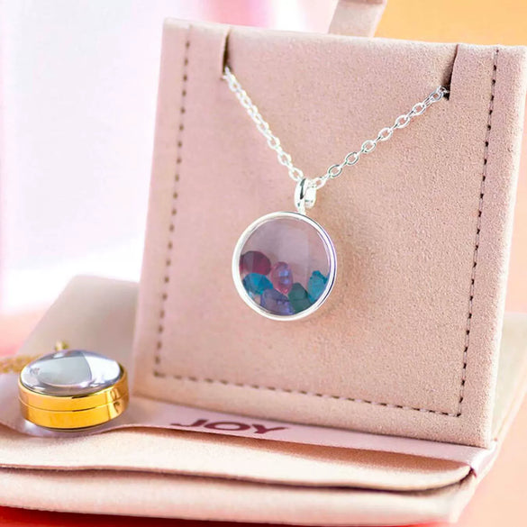 Wholesale Pendant Copper Titanium Steel Geometric Electroplating Openable Hollow Design Photo Box
