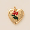 Wholesale Pendant Handmade Copper Retro Vintage Style Heart Fruit Animal Zodiac Shape Gold Plated Accessories