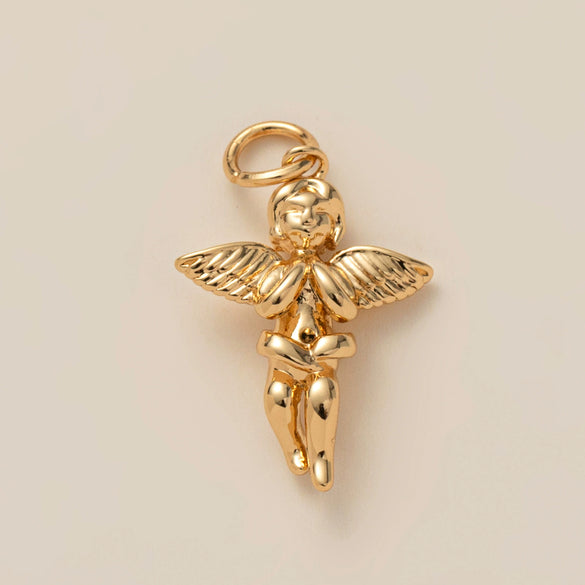 Wholesale Pendant Handmade Copper Retro Vintage Style Heart Fruit Animal Zodiac Shape Gold Plated Accessories