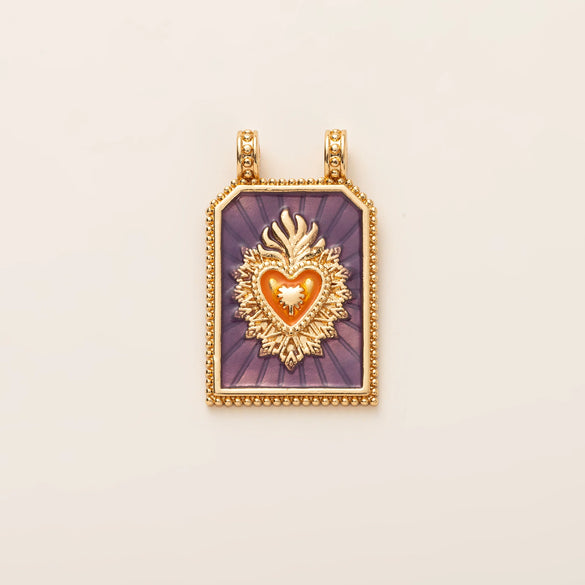 Wholesale Pendant Jewelry Copper Retro Goldplated Minimalist Tarot Card Series