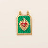 Wholesale Pendant Jewelry Copper Retro Goldplated Minimalist Tarot Card Series