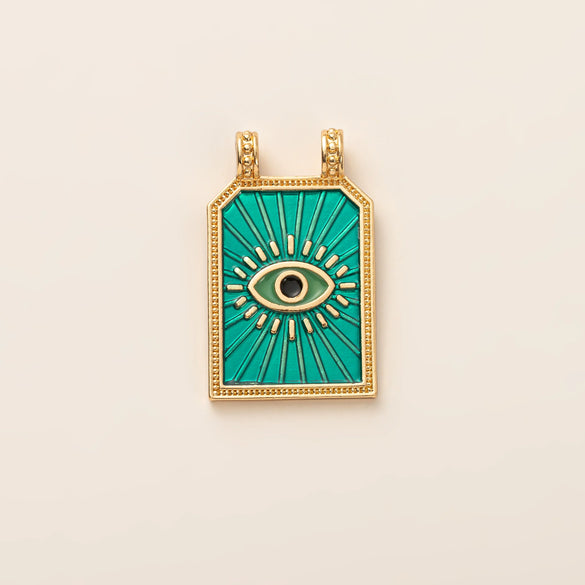 Wholesale Pendant Jewelry Copper Retro Goldplated Minimalist Tarot Card Series