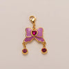 Wholesale Pendant Luggage Chain Stainless Steel Geometric Heart Electroplated 18K Gold Color Retention