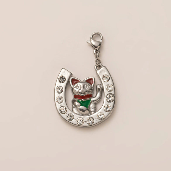 Wholesale Pendant Luggage Chain Stainless Steel Geometric Heart Electroplated 18K Gold Color Retention