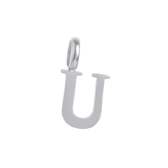 Wholesale Pendant Minimalist Stainless Steel English Letter Furnace Vacuum Plated