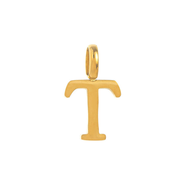 Wholesale Pendant Minimalist Stainless Steel English Letter Furnace Vacuum Plated