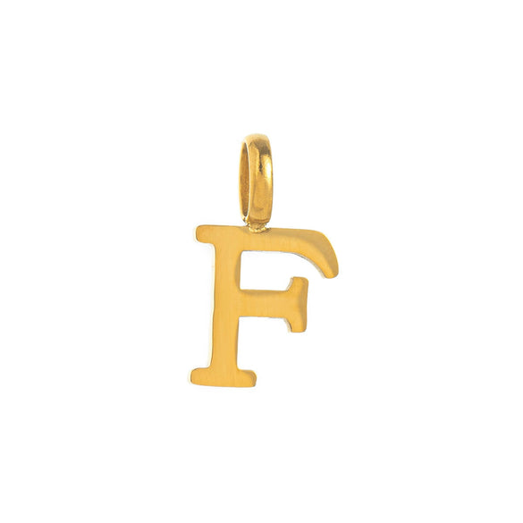 Wholesale Pendant Minimalist Stainless Steel English Letter Furnace Vacuum Plated