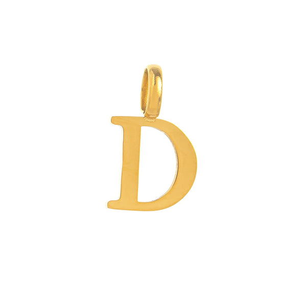 Wholesale Pendant Minimalist Stainless Steel English Letter Furnace Vacuum Plated