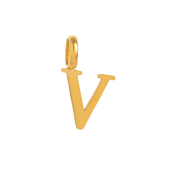 Wholesale Pendant Minimalist Stainless Steel English Letter Furnace Vacuum Plated